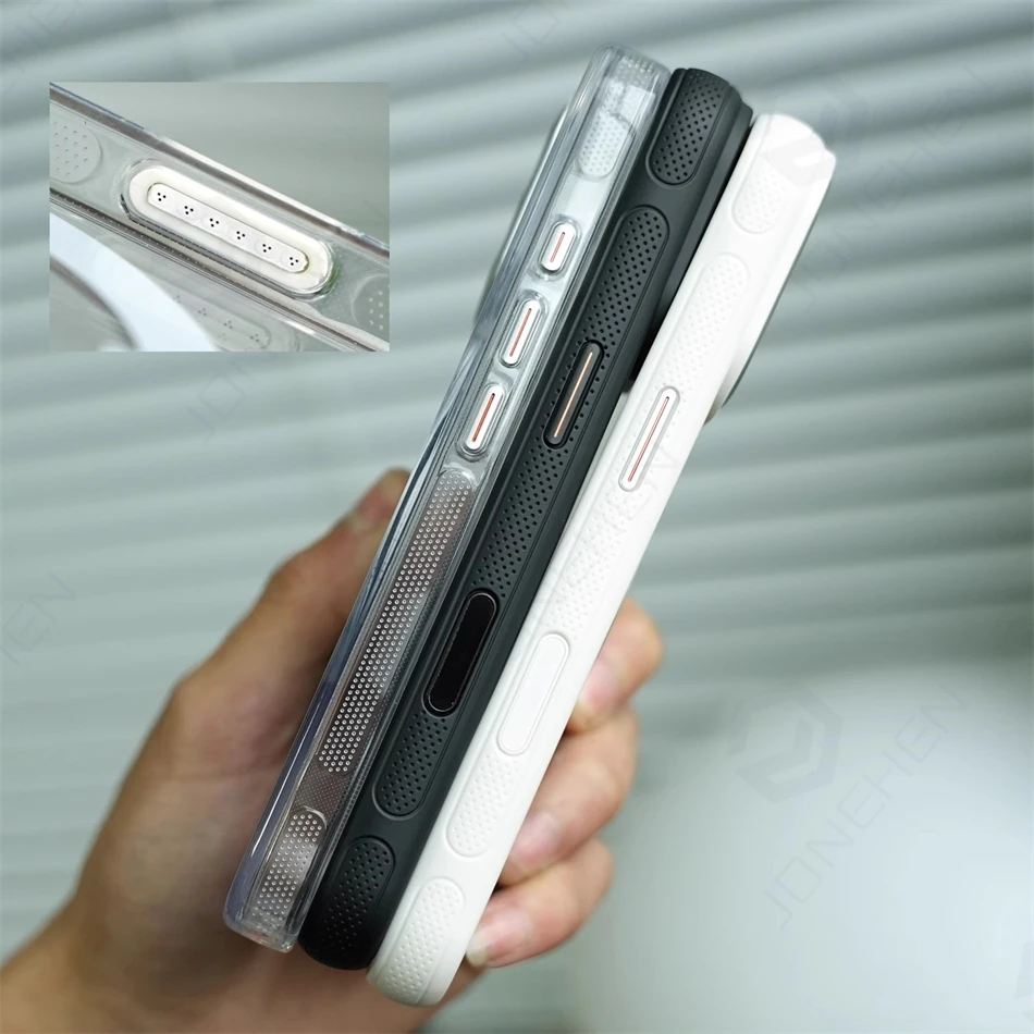 Magnetic 360° Rotation Ring Stand Case - Matte Military Shockproof Armor Cover
