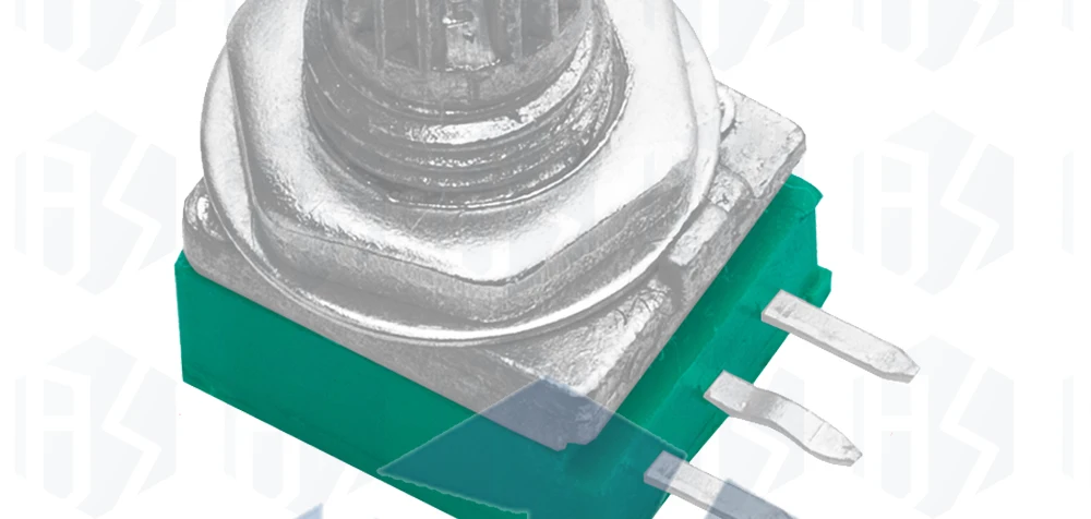 B5K B10K B20K B50K B100K B500K Audio Verstärker Versiegelt Potentiometer 15mm Welle 3pins 6pin RK097N – Detail 14