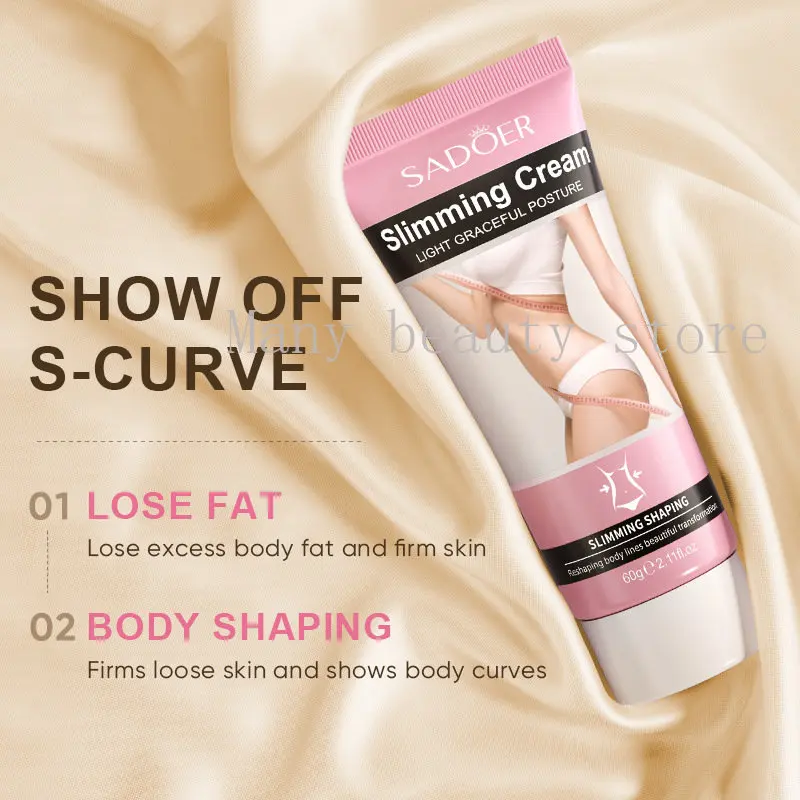 

Body Cream 60ml Slimming Sculpting Rejuvenating Promote Fat Burning Anti Cellulite Enhance Metabolism Absorb Fat Firming Thin