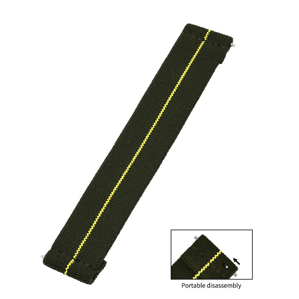 Premium Nylon Quick Release Elastic Watch Strap - Parachute-Grade Watchband