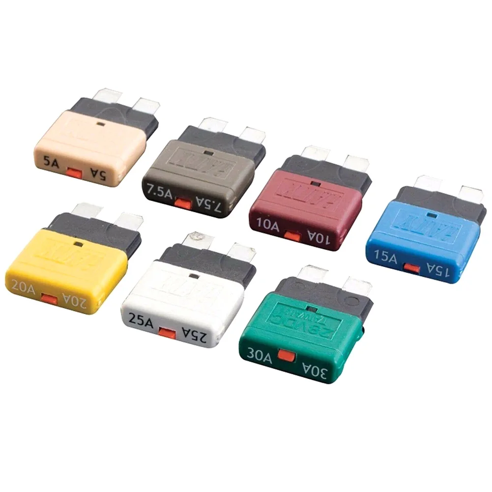 1 Stück Sicherungsautomat 12V 24V rückstellbar 5-30A Marine Automatische Rückstellung für ATC (Standard) Sicherungskasten ATC Sicherungsautomat – Detail 1
