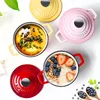 Mini Enameled Cast Iron Dutch Oven 3