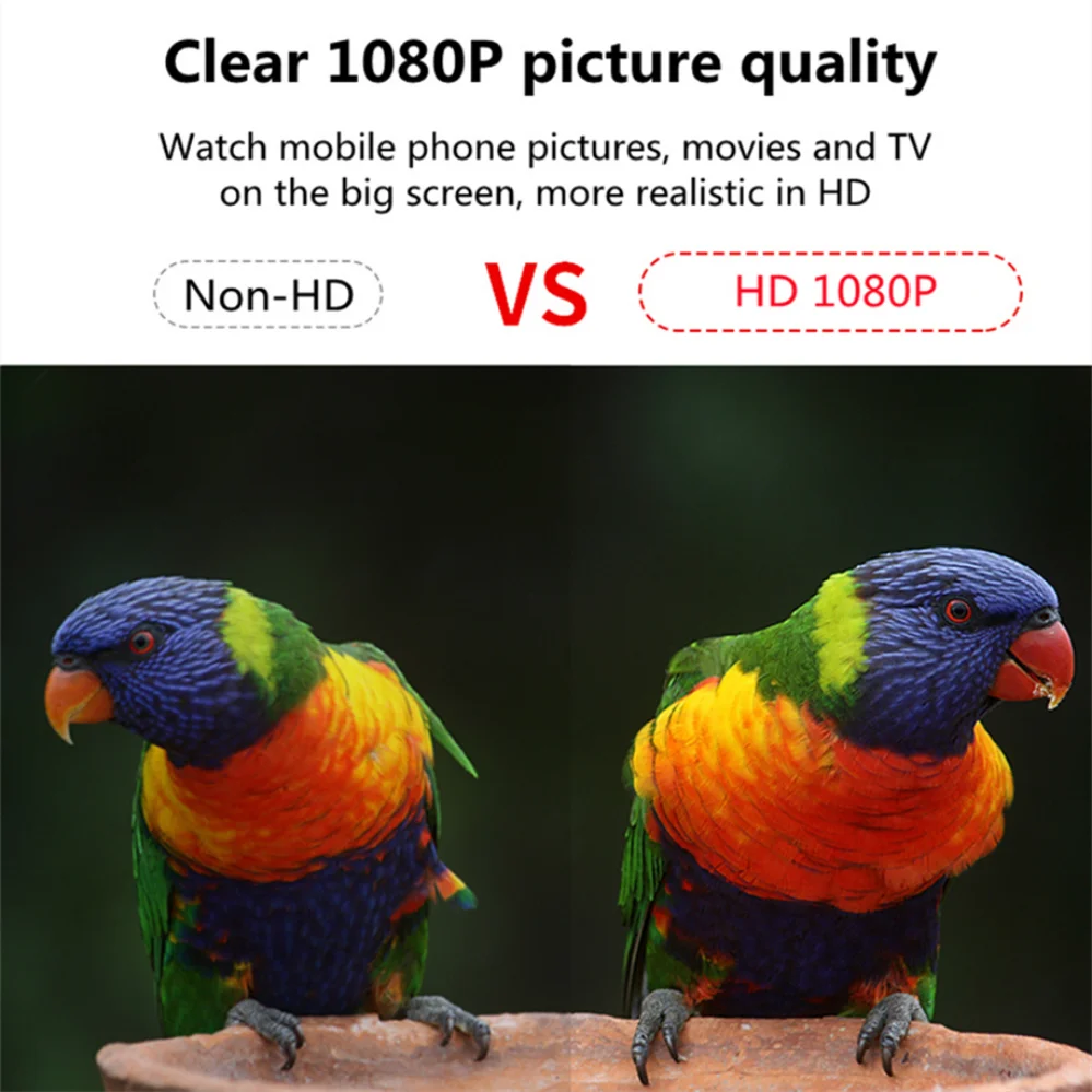 Plus tv Stick Compatível com Hdmi 1080p Display Wifi Receptor Dongle Anycast Dlna Tela Compartilhamento para Ios Android Miracast Airplay m2 - Image 4
