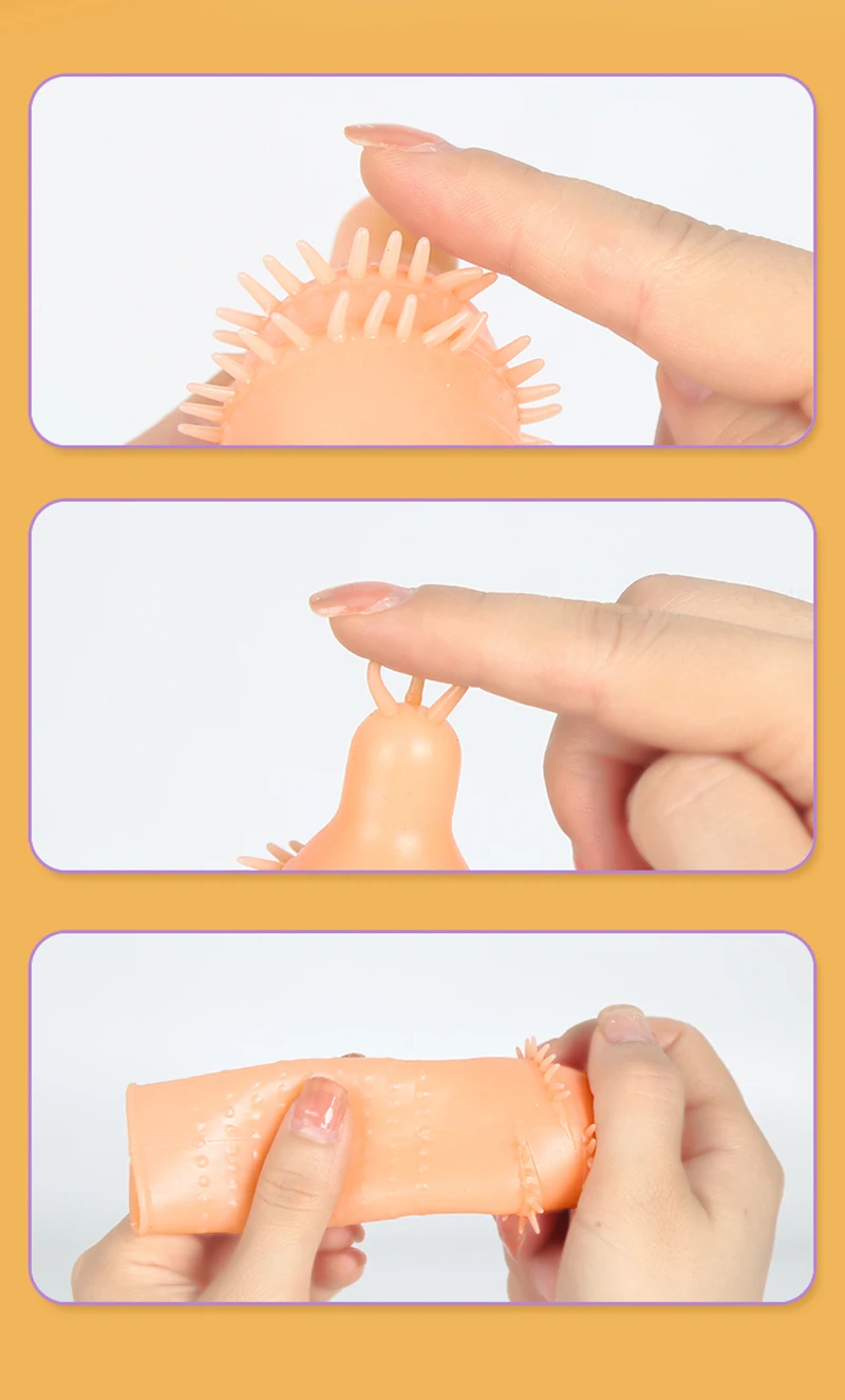 Penis Sleeve Reusable Condom For Delay And Enhanced Performance_voghion.com