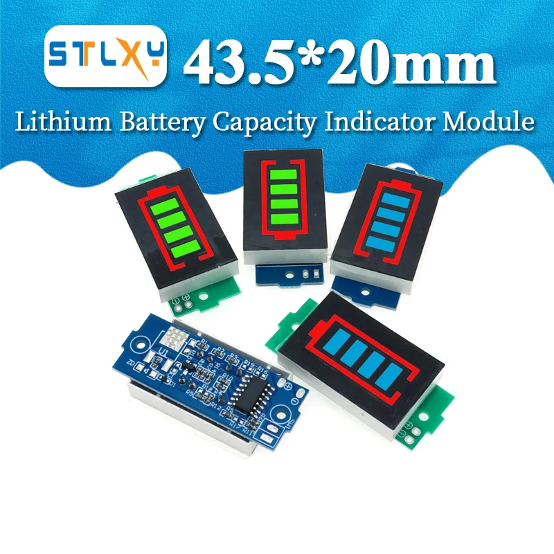 1S2S3S4SSingle3.7VLithiumBatteryCapacityIndicatorModule4.2VBlueDisplayElectricVehicleBatteryPowerTesterLi-ion-AliExpress1420