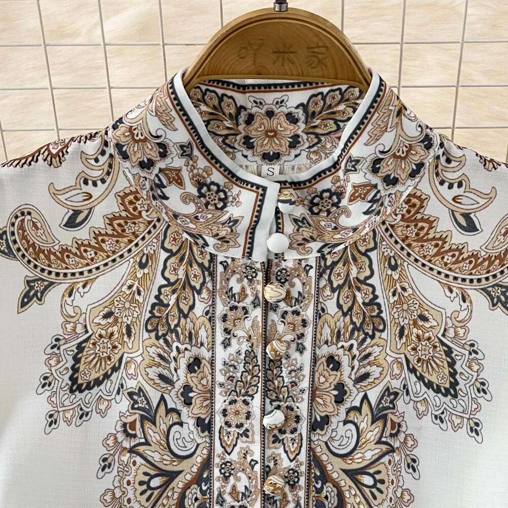 Women Vintage Long Dress Fashion Print A-line Ruffled Elegant Floral Party Dresses Ladies Long Sleeve Casual Long Robe Vestidos