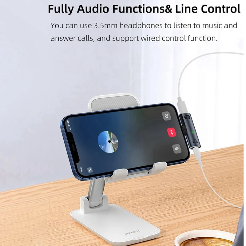USB C To Audio Jack Adapter With 100W Fast Charging,2-In-1 USB C To 3.5Mm Female Headphone For Type Interface Series