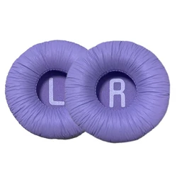 Premium Replacement Foam Ear Pads for Comfort and Sound Enhancement, 70mm, 1 Pair (Purple)