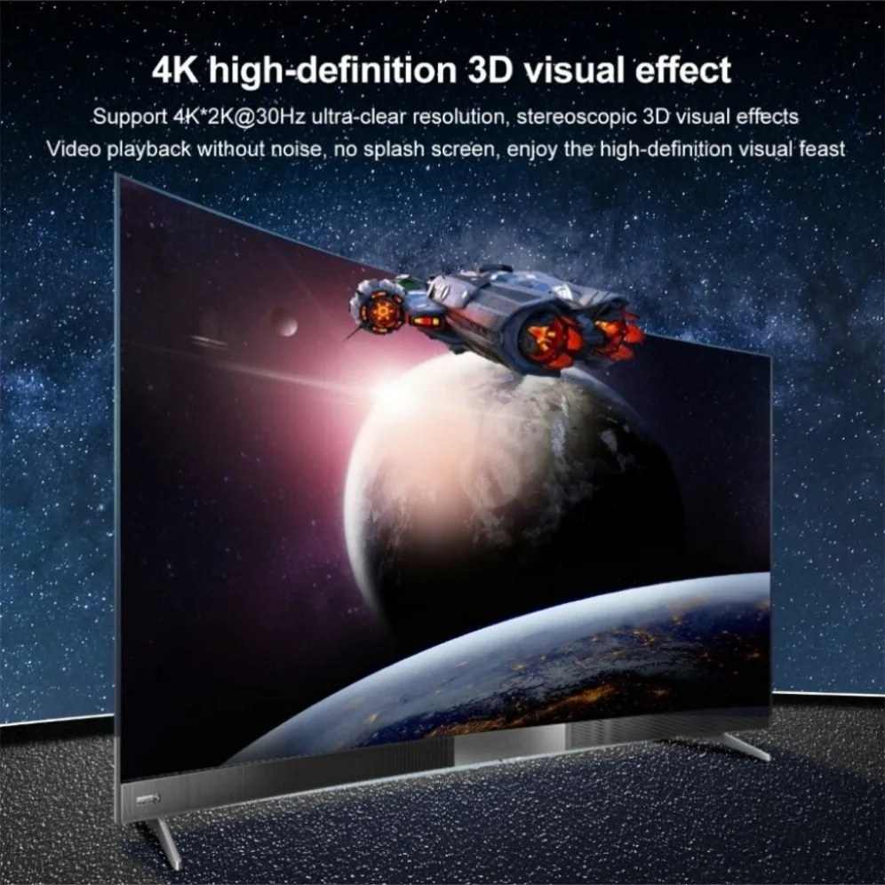 HDMI-Compatível Splitter, Vídeo Switcher, Adaptador de Cabo,