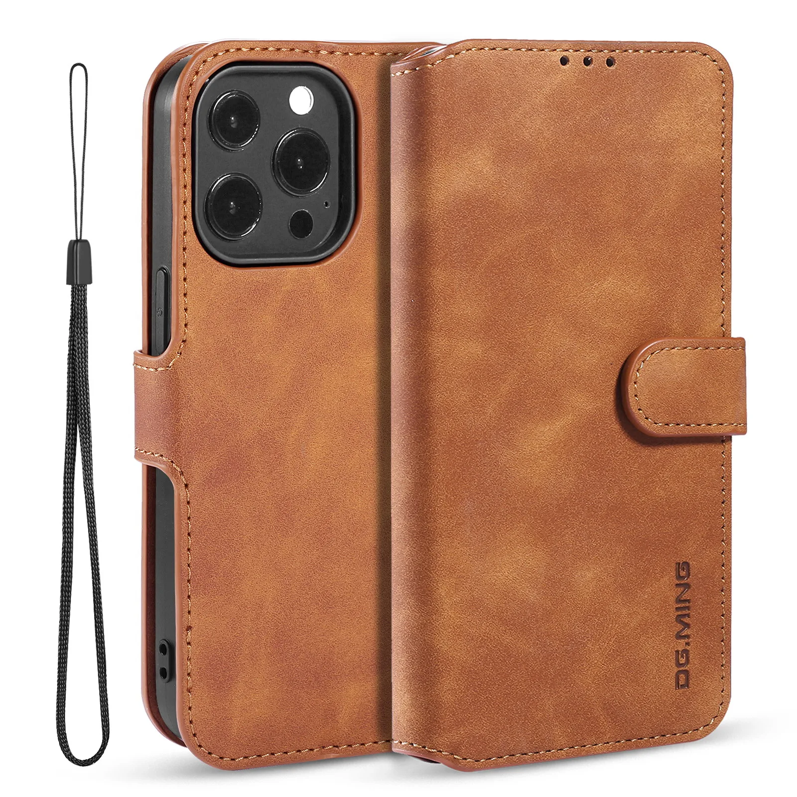 

Luxury Wallet Flip Leather Case For iPhone 14 Pro Max 14 Plus 13 12 Mini 11 SE 2020 X XR XS 8 7 6 6s With Card Slot Cover