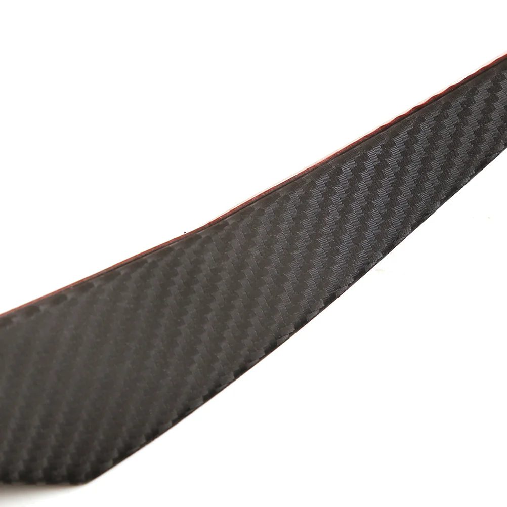 6PCS Universal PP Surface Car Bumper Front Lip Splitter Wrap Angle Spoiler (Carbon Fiber Pattern)