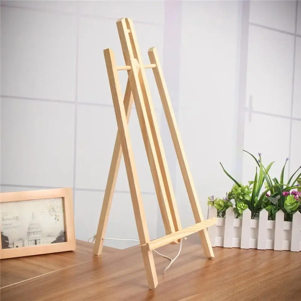 30cm/40cm/50cm Foldable Tabletop Easel Adjustable Portable Wood Drawing Easel Lightweight Art Supply Painting Display Holder 1 30cm/40cm/50cm Foldable Tabletop Easel Adjustable Portable Wood Drawing Easel Lightweight Art Supply Painting Display Holder 1