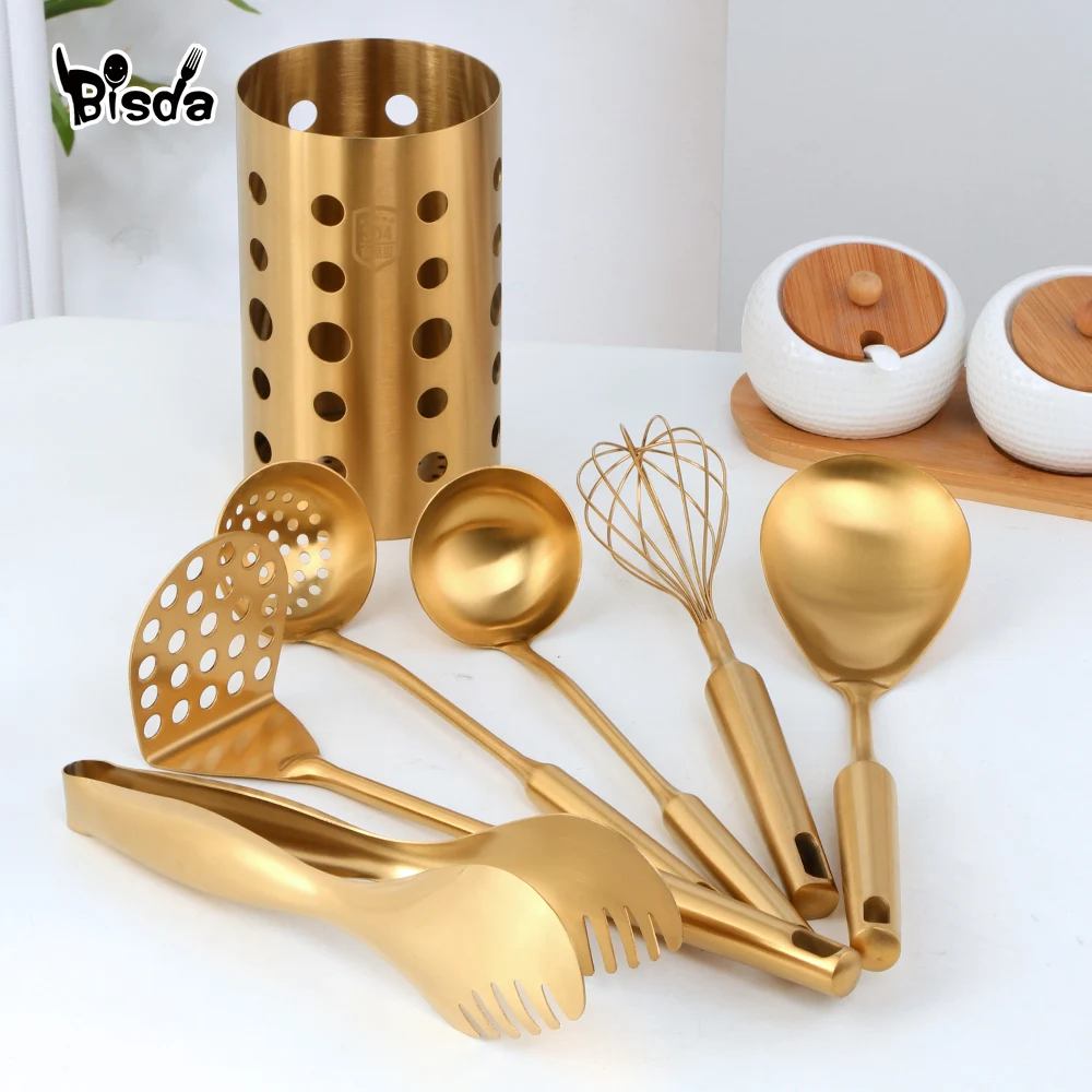 1/7pc Stainless Steel Kitchen Utensils Set