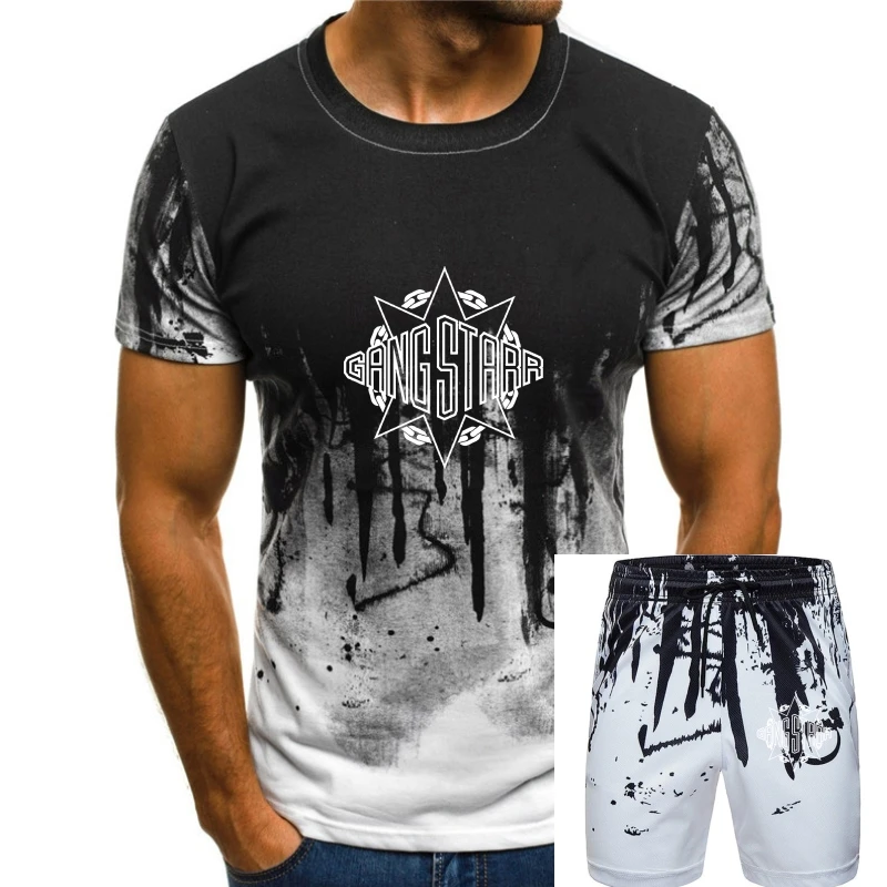 

Gang Starr Logo Black Tops Tee T Shirt Summer Plus Size T-Shirt
