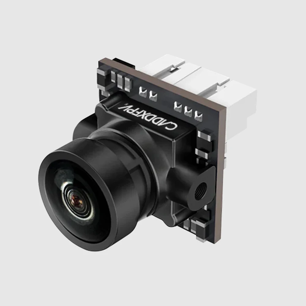 Détail du boîtier compact de la Caddx Ant 1200TVL Caméra FPV Nano pour drone micro