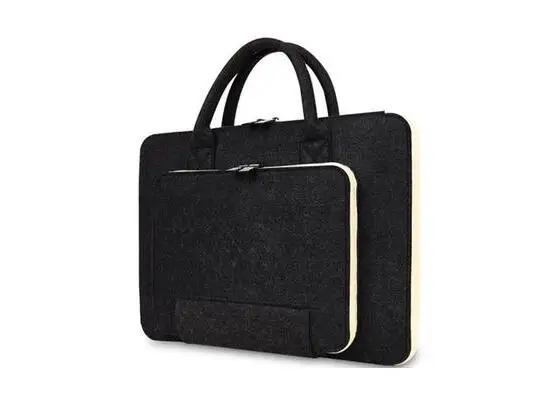 Multi-Size Felt Laptop Sleeve with Handle - Durable Carrying Case