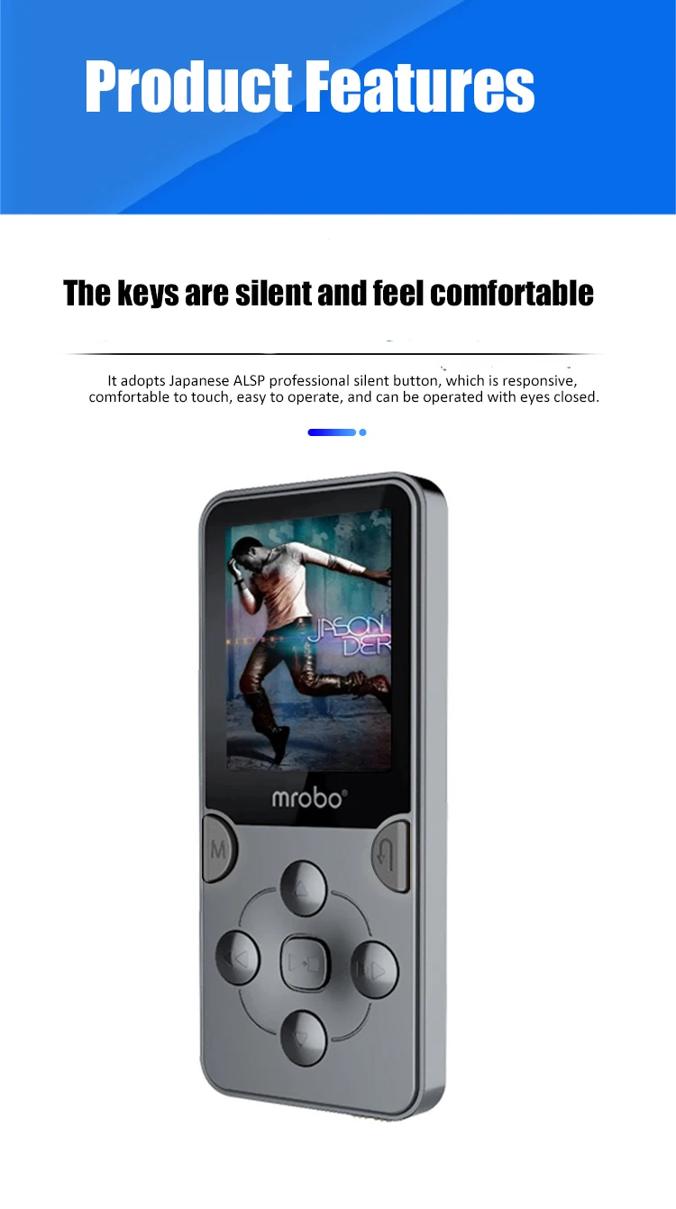 32G MP3 Player Bluetooth 5.0 Mini Music Walkman Stereo Speaker with 1.8 Inch TFT HD Screen Support Video Play Fm Radio/Recording zune mp3