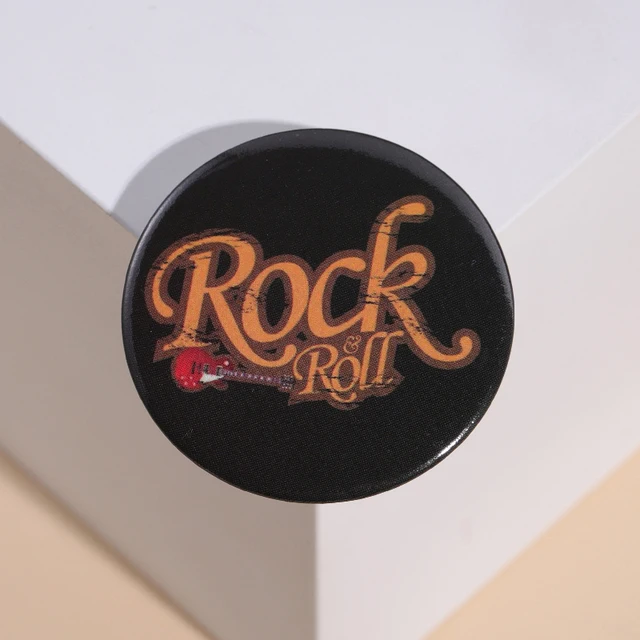 GTOTd Rock and Roll Punk Pins(18 Pack,1.5 inch）Music Band Button Badge Rock  Merch Party for Bag Backpack Jackets Accessories Supplies DIY Crafts Decor