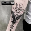 Evil Symbol Temporary Tattoo,Lasts To 15 Days New Technology Magic Waterproof Semi Permanent Sticker. 3