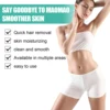 Hair Removal Wax Strips Quick Remove Armpit Leg Body Hair Temperate Painless Double Sided Moisturizing Cold Waxing Wipe Stickers 5
