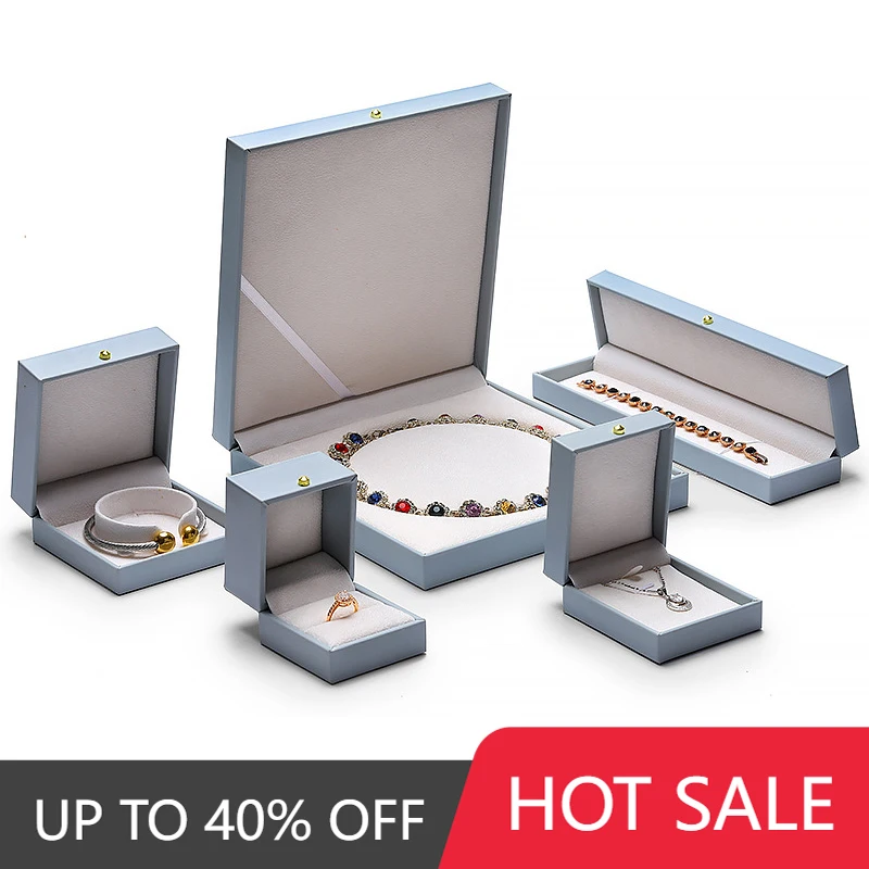 HighQualityLeatherJewelryRingBoxJewelryGiftBoxPairRing