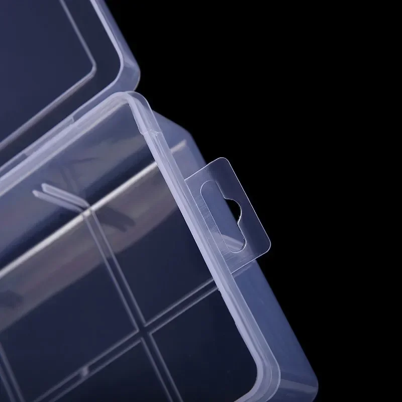 Storage Cases Container Clear Plastic Box Rectangular Box Screwdrivers Bits Tools Bleads Dustproof Waterproof Packing