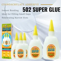 BIGLU 502 Super Glue Quick-drying Cyanoacrylate Instant Leather Rubber Wood Metal Strong Bond Liquid Adhesive Tool 2