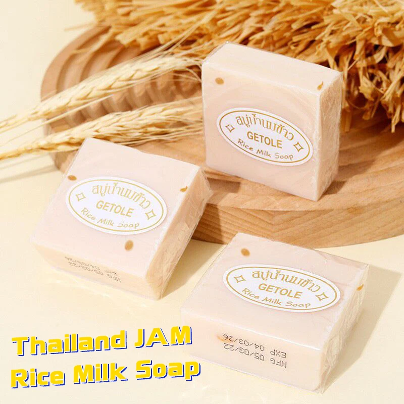 Thailand JAM Rice Milk Soap Original import Wholesale Handmade Soap