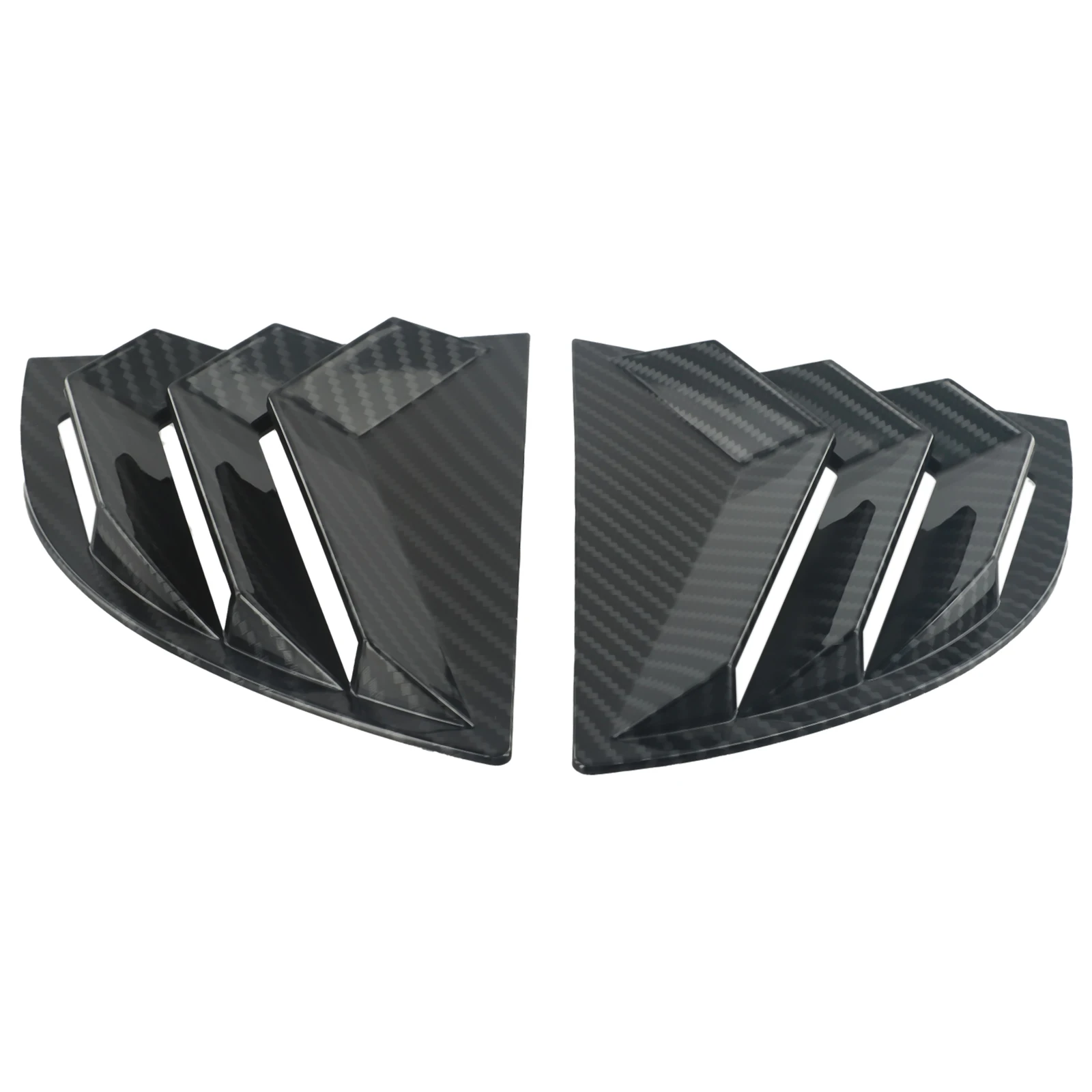 

Personalize Your For HONDA For Civic 0611 with Carbon Fiber Side Vent Glass Scoop Louver Cover Trim Premium Quality