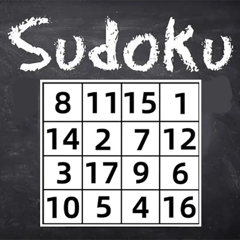 

Sudoku Magic by Angel Magic Tricks Magician Close Up Stage Puzzle Illusions Gimmicks Mentalism Props Any Number Prediction Magia