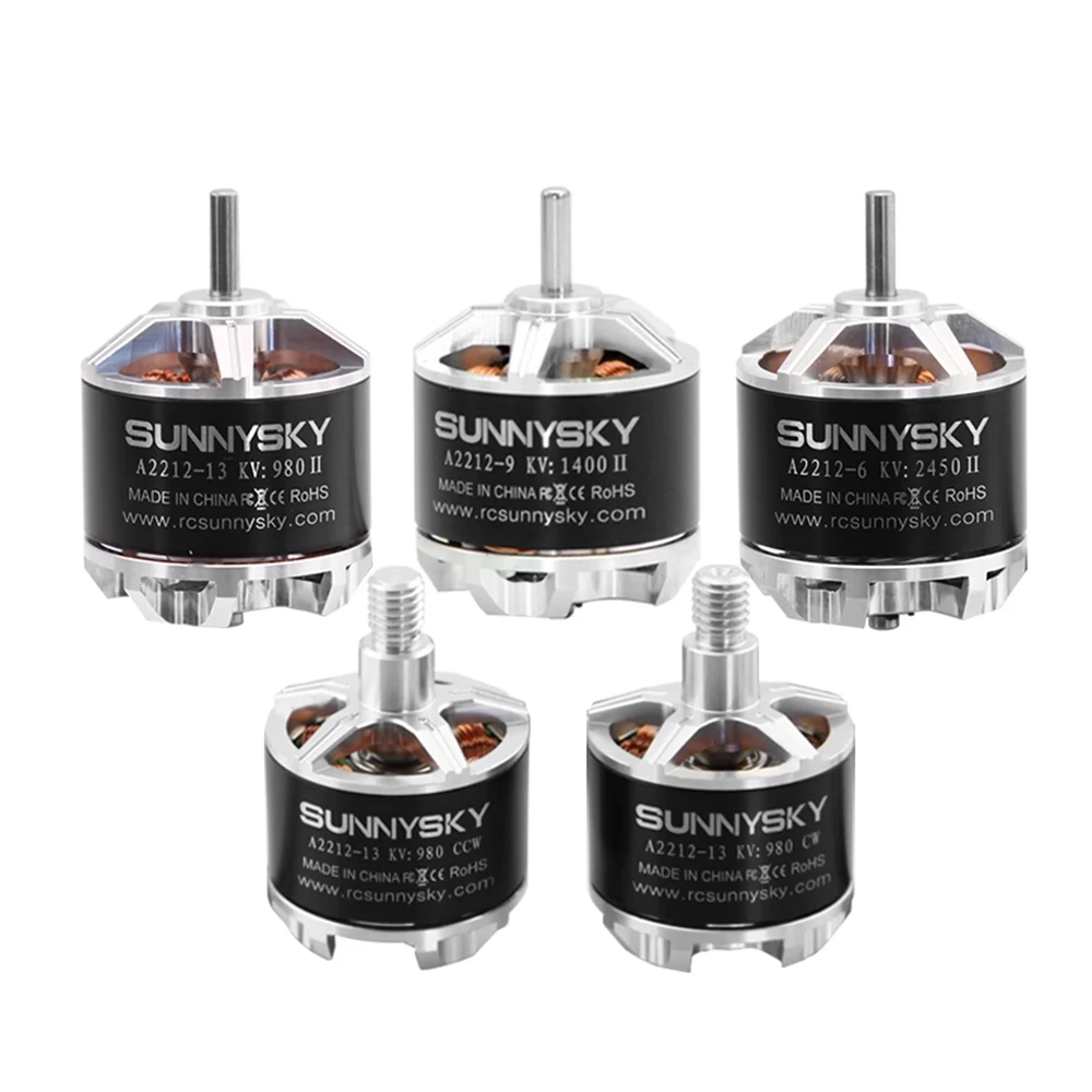 SUNNYSKY A2212 II 980KV 1400KV Бесщеточный двигатель для MultiCopter KK Multi-Copter Quad thumbnail 6