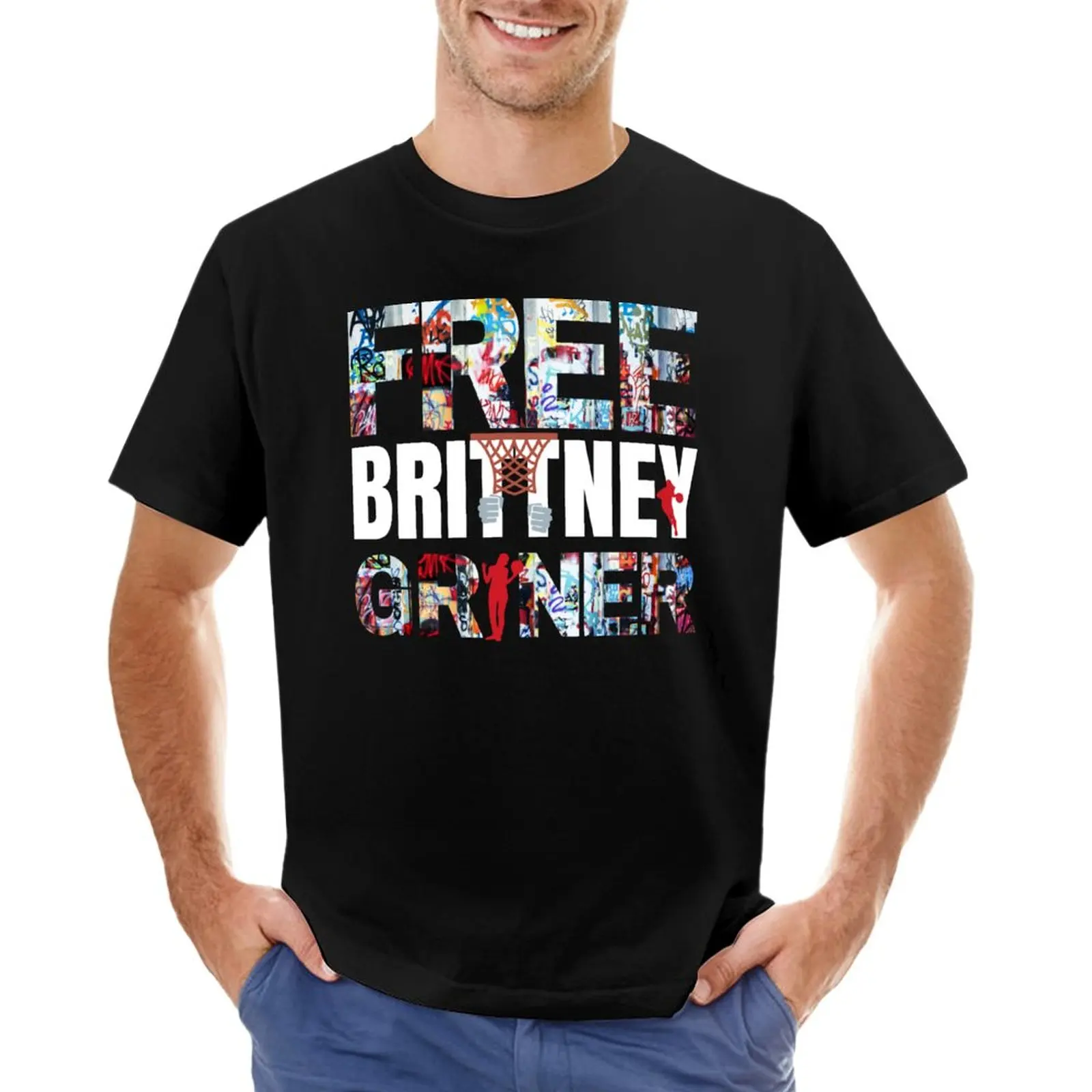 

Free Brittney Griner T-Shirt for a boy vintage men clothes