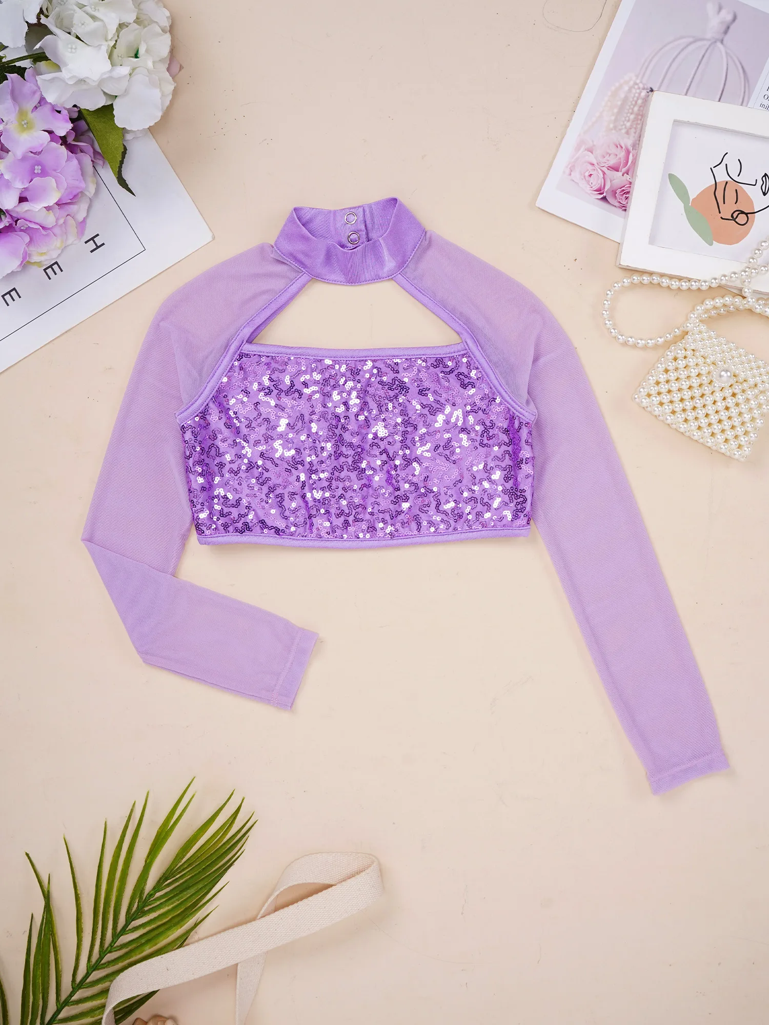 Bambini Ragazze Contemporaneo Vesto Da Ballo Lirico Balletto - Foto 6