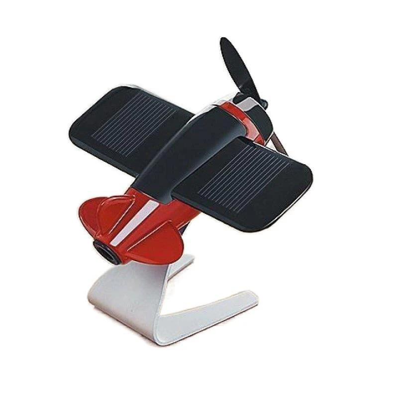 Solar Airplane Car Decoration Interior Accessories Desktop Ornament Gift