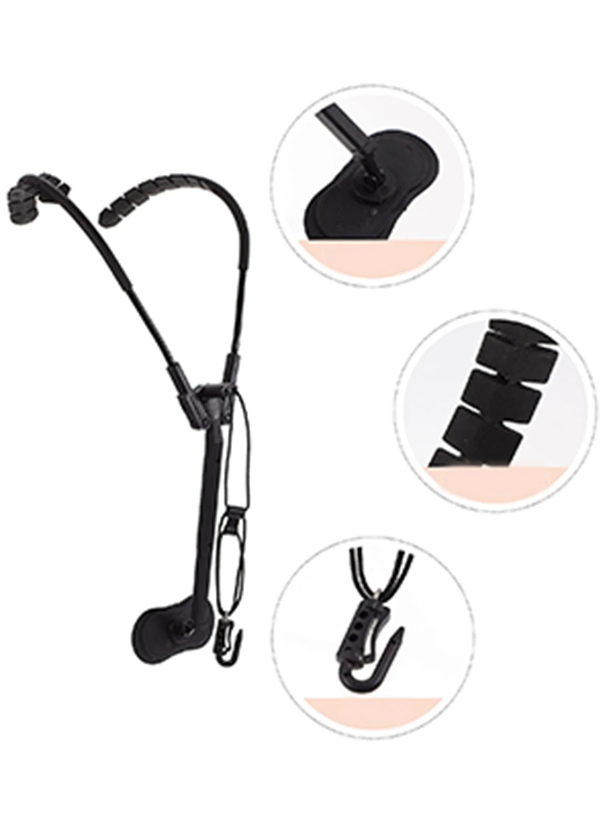Description Picture 4 of itemMiwayer Saxophone Shoulder Harness Holder Comfortable Sax Neck Strap Hook for Horn Baritone Soft Alto Sax Soprano Clarinet