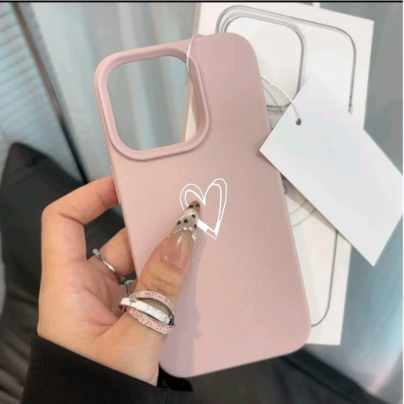 Love Heart Bow Design Phone Case Cover