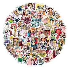 

100 New Anime Seven Deadly Sins Graffiti Stickers Notebook Skateboard Water Cup Suitcase Waterproof Stickers Custom