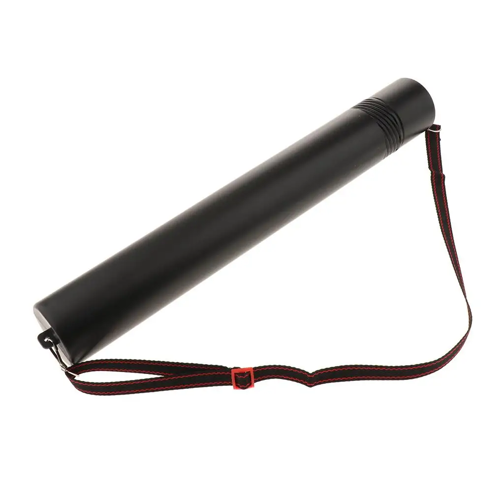 Retractable Storage Drawing Tube Scroll Holder Student Stationery Box