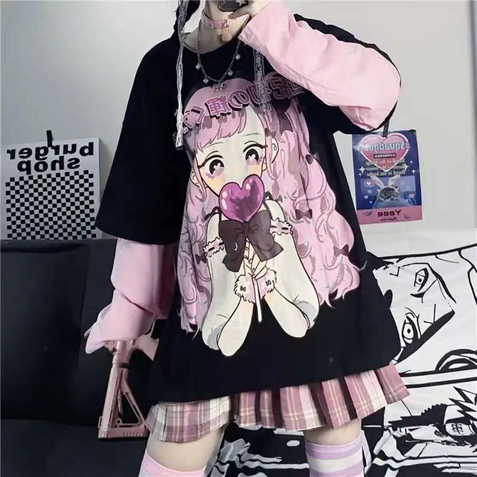 Vaporwave Egirl Aesthetic Anime Japanese Sad Girl.alt Shirt