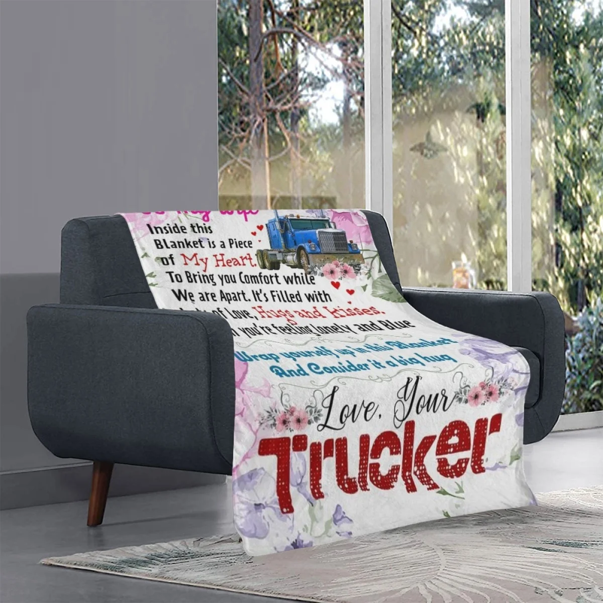 TOADDMOS To Trucker Future Wife I Love You ���� ��� ������ �繫�� ������ ������ ��� ħ�� ħ�� ��Ʈ ����