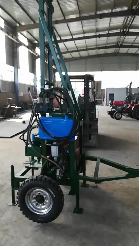 

8 HP гидравлическая оборудование для бурения отверстий, маленькое машина для бурения почвы портативное бурение отверстий