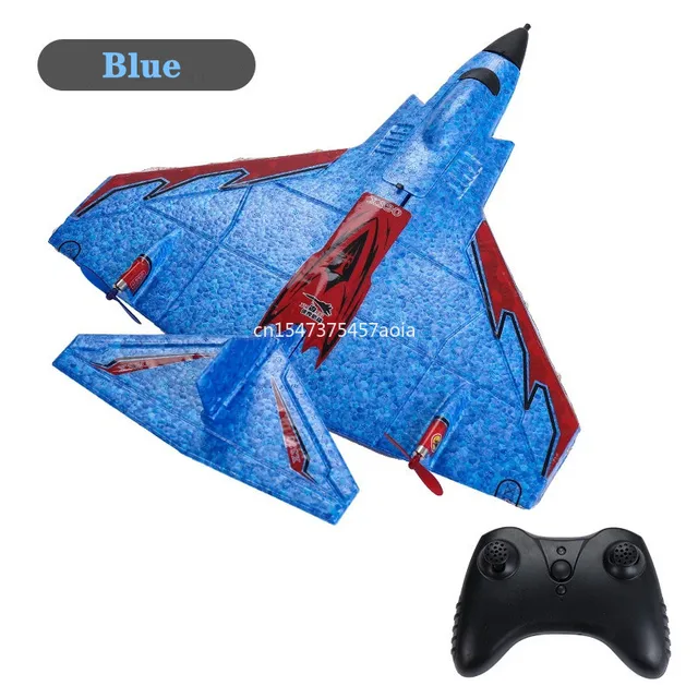 X320 Water, land and air remote control glider EPP foam remote control aircraft with LED light flight time Remote control plane 4