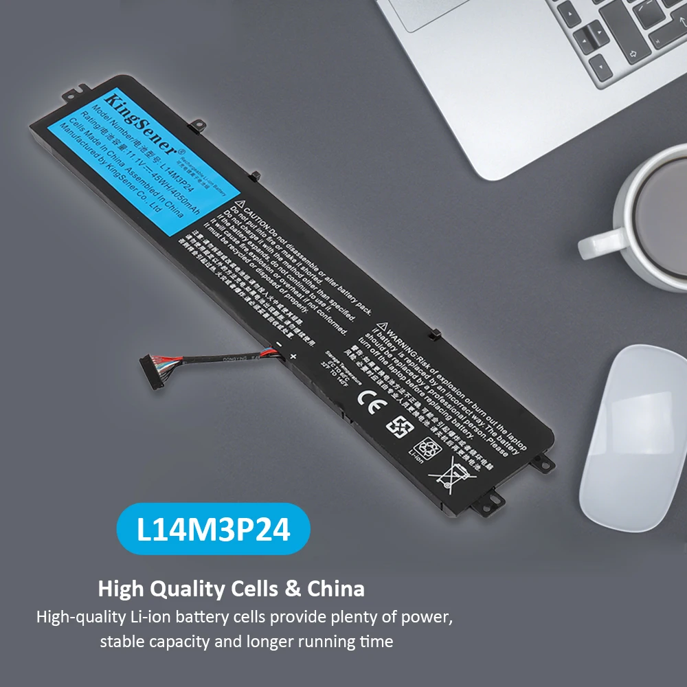Kingsener-bateria de Laptop Embutida para Lenovo Ideapad Xiaoxin 700 R720 de Alta Qualidade - Imagem 5