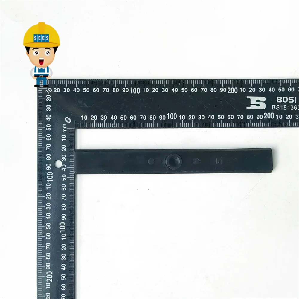 SEES 50pcs 200*25 Elevator 3 IN 1 Guide Shoe Insert L=200mm W=25mm Black Lift Spare Parts