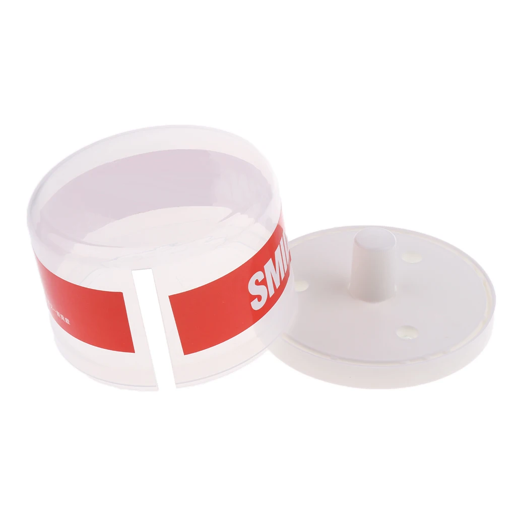 

Neck Paper Dispenser Box Portable Sucker Design Hairdressing Strip Holder