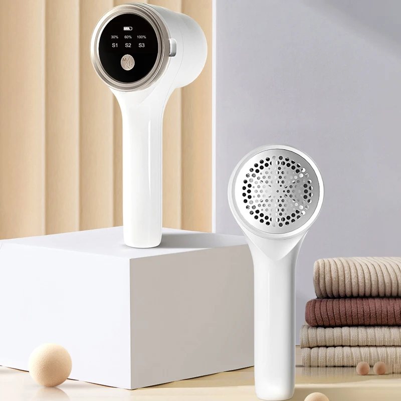 **Rechargeable Electric Lint Remover Portable Fabric Shaver LED Display For Clothing Fuzz Pellet Fluff Remover Tool** 5