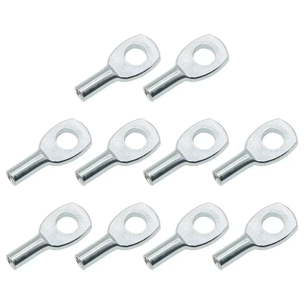 10pcs  Gyms Steel Wire Gym Pulley Machine Cable Eyelet Wire Rope Port Joint Stopper  Gyms Steel Wire Gym Pulley Machine Cable 3