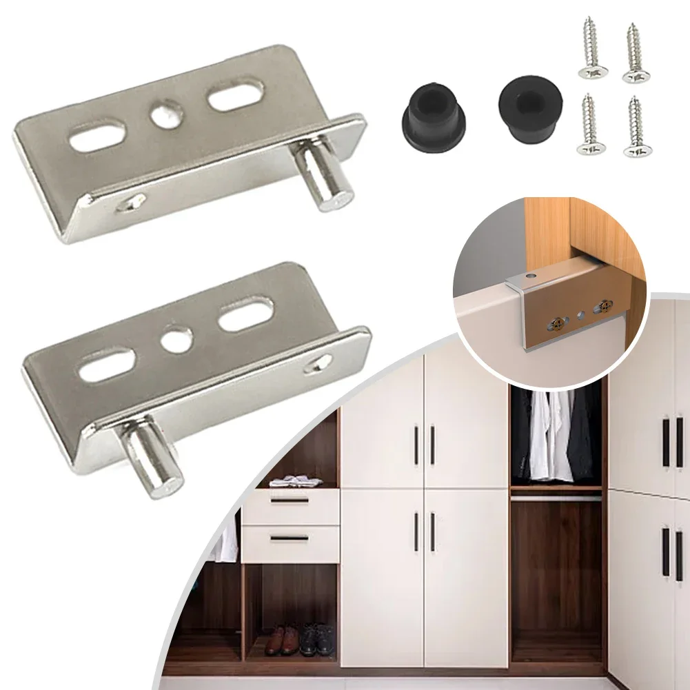 2Pcs Door Hinges Concealed Shaft For Wood Doors