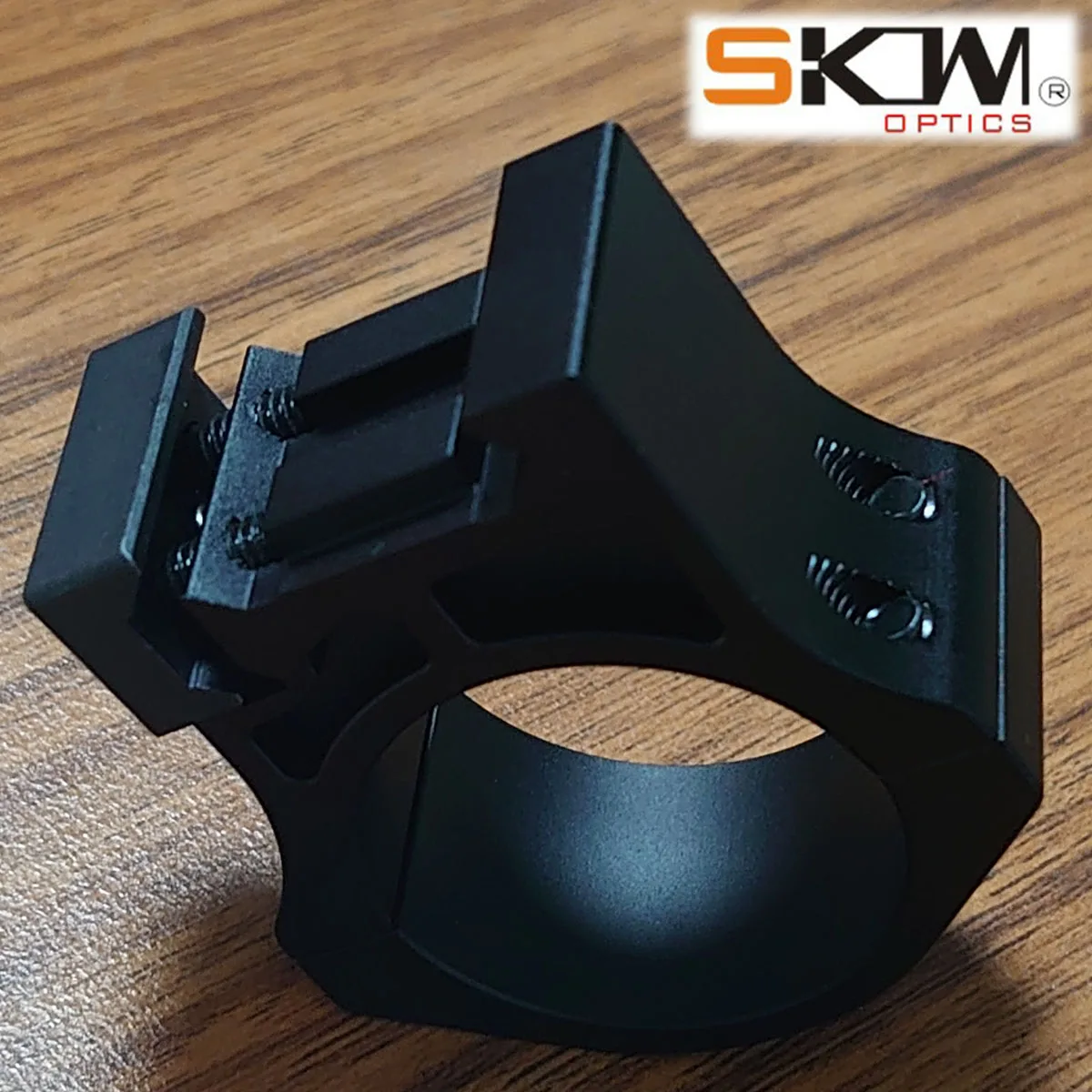 SKWOPTICS-Tactical Scope Rings 30mm Medium RifleScope 6061-T6 Mount Heavy Duty Picatinny CNC