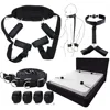 BDSM Bondage Restraint Handcuffs & Ankle Cuffs Bed Restraint Strap Sex Toys For Women Men Couples SM Slave Cosplay Adult Games 1